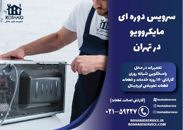 سرویس دوره ای ماکروفر و مایکروویو در تهران